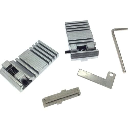 Multi-function fixtures clamp general auxiliary for car remote horizon vertical milling key cut machine locksmith