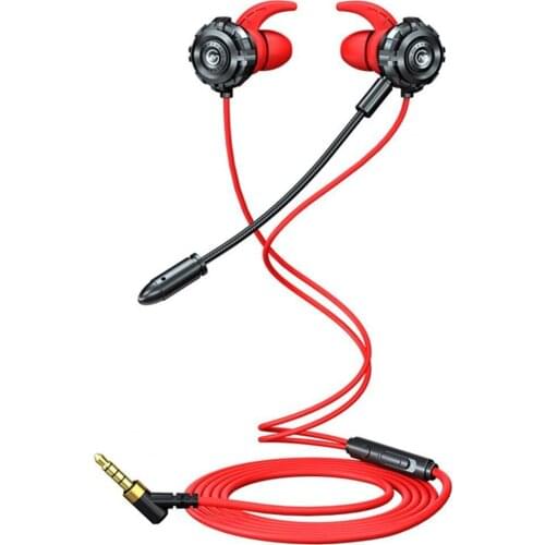 G500 Earphone Wide Compability high definition sound quality Gaming Mic In-Ear Headset Noise Isolating Headphone for Notebook