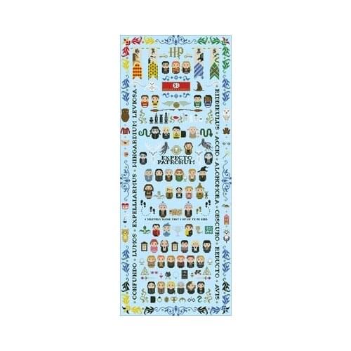 Sky blue Mouse avatar Counted Cross Stitch Kit Cross stitch RS cotton with cross stitch Magazine money