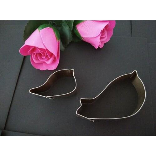 Wholesale 20pcs/lot love bird cake mold cake cutters Biscuit Cookie Cutters for wedding party birthday party gifts favors
