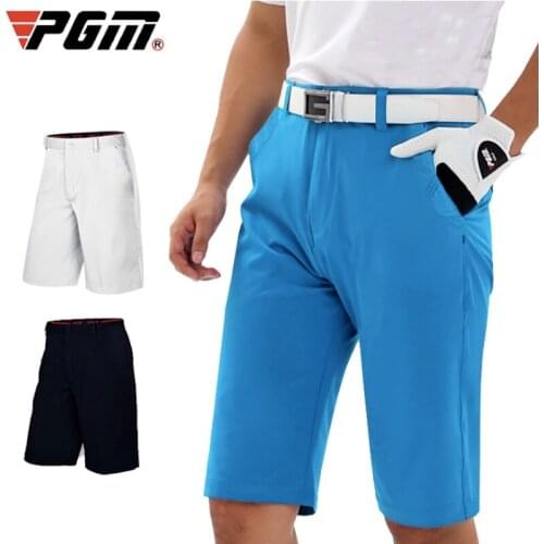PGM Men Golf Pants Summer Match Clothing High Elasticity Breathable Shorts Functional Fabric KUZ029 Wholesale