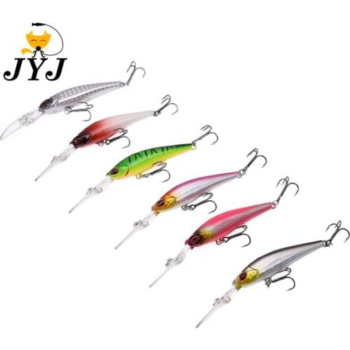 6/12 pieces 6.8cm 6g floating minnow crankbaits lure fishing diving swimming minnows artificial fishes wobbler pike bass lure