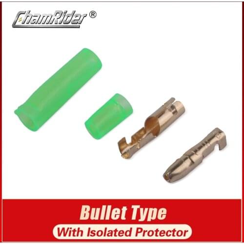 Ebike Battery Motor Power Connector Bullet Type With Isolated Protector