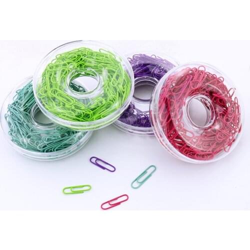 TUTU 150 Pcs/LOT 28MM Metal Binder Paper Clipboard Clips Paperclips school Office Accessories Organizer Stationery H0098