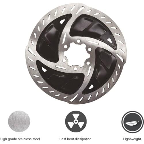 Bike Radiator Fin Rotors Road MTB Mountain Bike Cooling Fins Disc Brake Rotors 160mm with Bolts Cycling Accessories