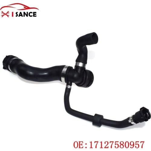 Upper Radiator Hose with Vent Hose 17127580957 for BMW 640i 535i xDrive 740i 3.0L 2979CC l6 GAS 2008-2017