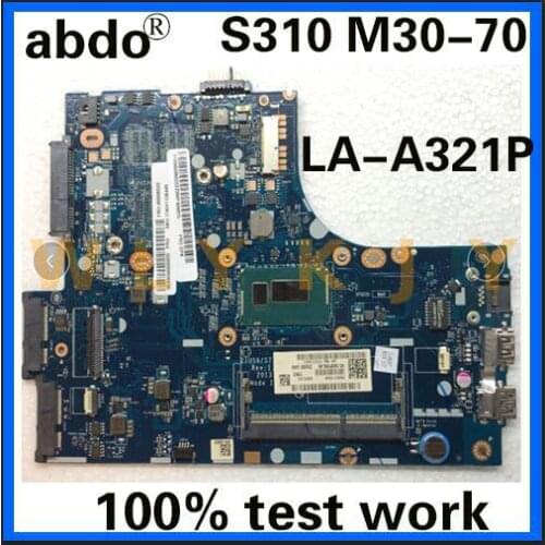 ZIUS6 S7 LA-A321P for Lenovo S310 M30-70 notebook motherboard CPU 2957U DDR3 100% test work