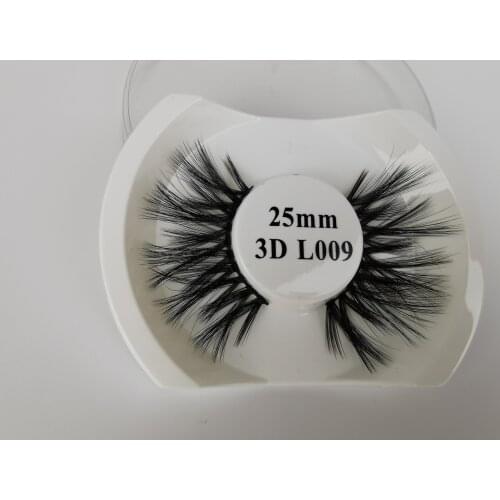 25mm False Eyelashes Wholesale Thick Strip 25mm 3D Mink Lashes Custom Packaging Label Makeup Dramatic Long Mink Lashes