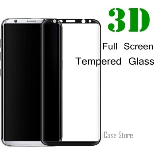 3D Full Screen Protector Film 9H Tempered Glass For Samsung Galaxy S6 S7 S8 Edge Plus A3 A5 A7 2017 A320F A520F A720F Film Case