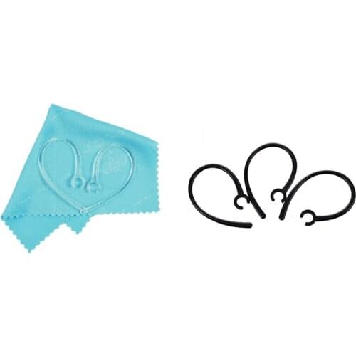 5 Pcs Handsfree Plastic Ear Hook for Bluetooth Earphone, 3 Pcs 5.5mm Hole & 2 Pcs 6mm Hole