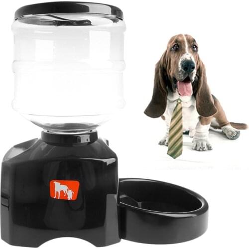 5.5L Automatic Pet Feeder Dry Food Dish Bowl Dispenser LCD Display For Dog Cat