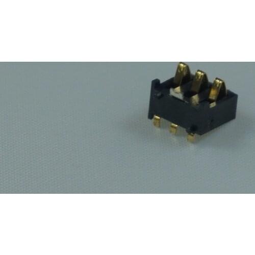 10pcs Spring Battery Connector 3 Pins 2.50mm pitch with locators 0.5A 50V reflow solderable