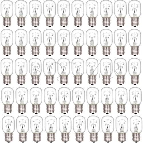 BQLZR 50pcs Microwave Oven 8206232A Light Bulb Microwave 125V 40W Light Bulb