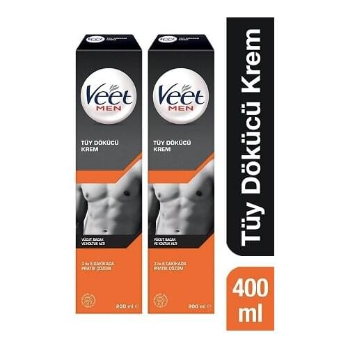 Veet Depilatory Cream 200 Ml Special For Men X 2 Pieces