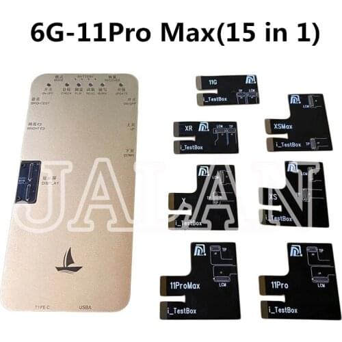 DL-S200 LCD Display DL-S200 New 15 in 1 for iP 6 6p 6s 6sp 7 8 Plus X XS MAX XR 11 PRO MAX 11Pro 3D Touch Digitizer Test Tool