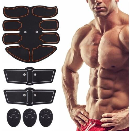 Fitness Abdominal Muscle Exerciser Arm Hip Trainer Ass Electric Builder Stimulator Buttock Tighter Massager Vibration Equipment
