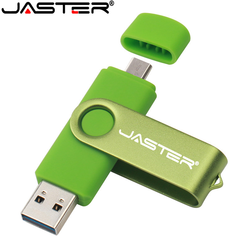 JASTER Micro usb interface 2.0 OTG flash drive Smart Phone Tablet PC 8GB 16GB 32GB 64GB 128GB Pendrives Real Capacity Usb stick