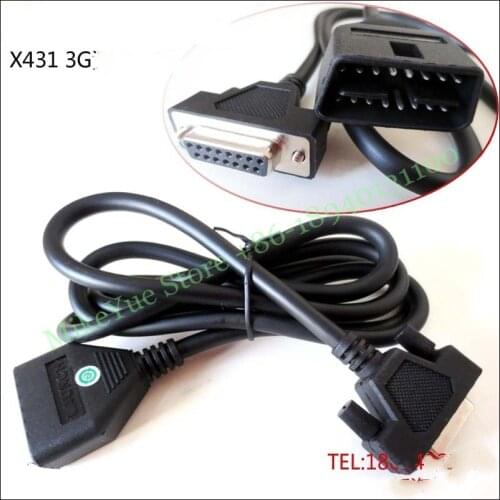 For Launch X431 GDS 3G DLC Main Cable CRP123 Creader VII+ Creader VIII CRP129 OBD I II Test Cable