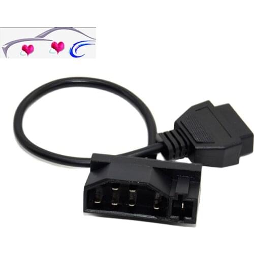 ForFord 7pin 7 Pin Male To Obd Obd2 Obdii Dlc 16 Pin 16pin Female Car Diagnostic Tool Adapter Converter Cable Fast Shipping