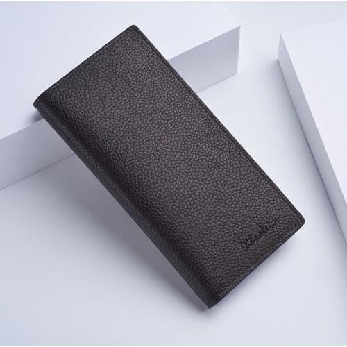 Hot Sell New Men Long Wallet Ultra-thin Slim Purse Korean Card Holder High Capacity Multiple Card Position Money Bag