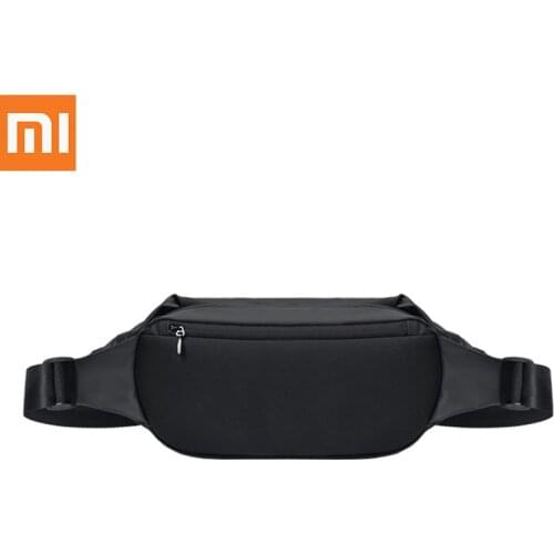 Original Xiaomi Multifunctional Sports Leisure Chest Bag YKK Smooth Zipper Waterproof Surface 2.25L Large space Fashion Belt Bag