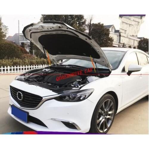 QDAEROHIVE Auto Car Front Bonnet Hood Engine Lift Support Hydraulic Hood 2pcs For Mazda 6 Atenza 2013-2019