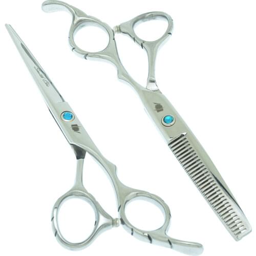 SMITH CHU 5.5/6 inch Professional Salon Hair Cutting Thinning Scissors Barber Shears Razors Hairdressing Styling Tools A0036C