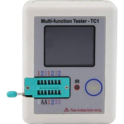 3.5" Screen LCR TC1 Transistor Tester TFT Diode Triode Capacitance Meter ESR Meter NPN PNP MOSFET IR Multifunction Multimeter