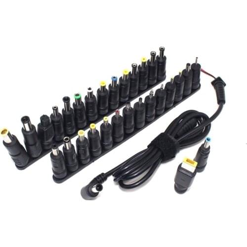 Universal Laptop DC Power Supply Adapter Connector Plug For Lenovo Hp Dell Charger Converter 5.5*2.1mm Female to Multi-type Male