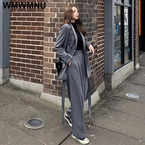 Женские брючные костюмы WMWMNU China At AliExpress