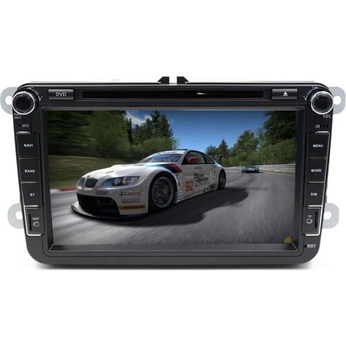 8 inch Vw Vollkswagen Passat Golf Jetta Polo Tiguan carro DVD of navigation GPS com Canbus 2 din android(optinal) car Russia PC