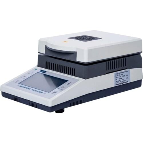 Free Shipping 50g/110g 0.01g 0.001g Touch Screen Lab Halogen Grain Digital Moisture Balance Meter Tester Analyzer