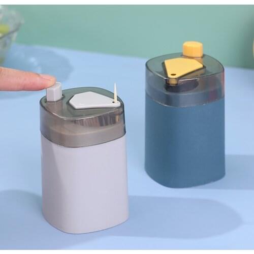 Toothpick Holder Automatic Pop-Up Toothpick Dispenser Home Decoration Table Decor Toothpick Storage Box