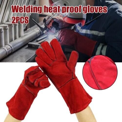Long Welding Safety Hand Work Gloves Industrial Hardware Mechanical Construction Protection Heavy Duty can CSV