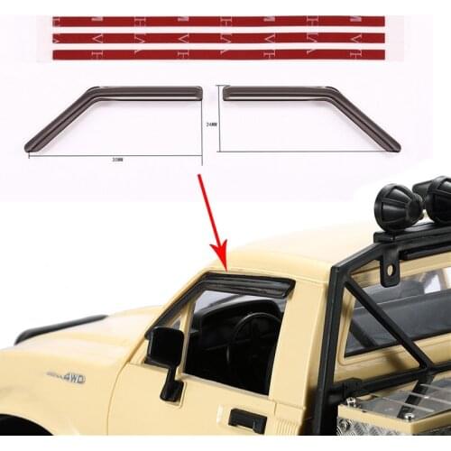 DJ Simulation Car Rain Cover Window Protection Water Curtain For Naughty Dragon WPL Semi-Kapika RC Car Parts