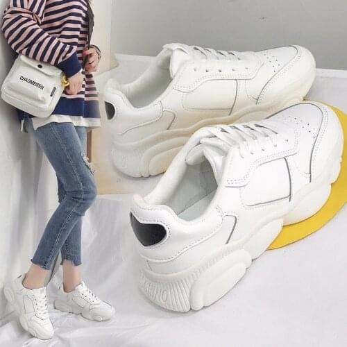 JINJIN-57-2020 fashion high platform new trend womens sneakers, comfortable and casual sportswear shoes 35-40