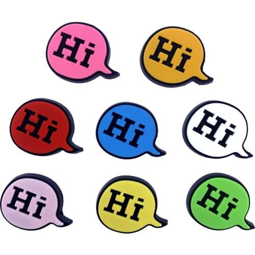 Wholeslae Mix 50CPS PVC Letter Word Components For DIY Scrapbook Phone Case Jewelry Making Hi Icon Flat Back Accessories