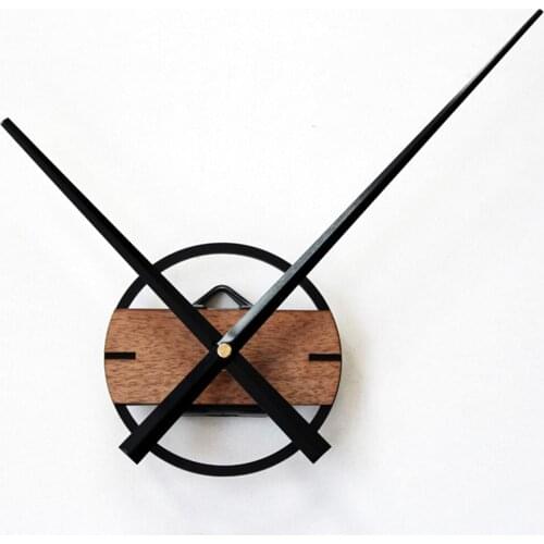 Quartz Wall Clock Movement DIY Clock Mechanism Parts Classic Hanging Black Quartz Watch Wall Clock Movement