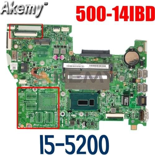 LT41 MB 14217-1M Laotop motherboard for Lenovo YOGA 500-14IBD FLEX3-1470 (14 inch) original mainboard I5-5200U GM