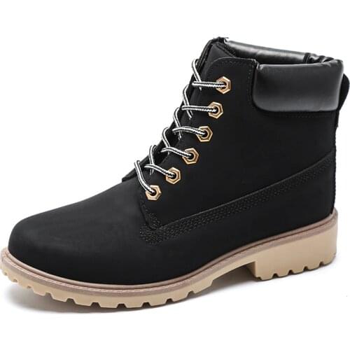 Fashion Women Ankle Bootie Autumn Winter Ladies Casual Daily Shoes Waterproof Low Heel Outdoor Boots for Walking Shopping