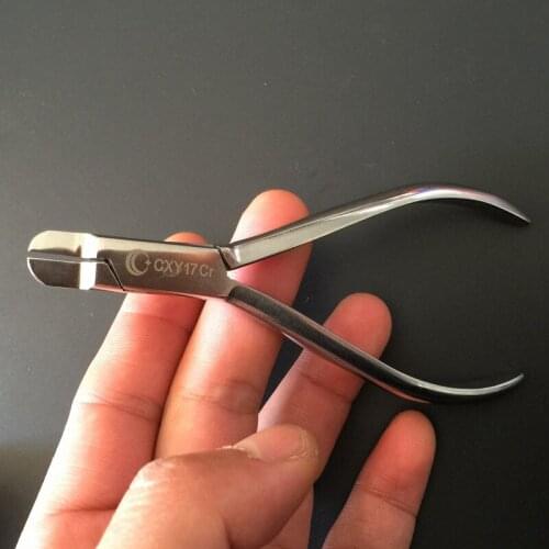 1 Pc Orthodontic Instrument Dental Laboratory Rectangular Wire Pliers Forceps Brand New