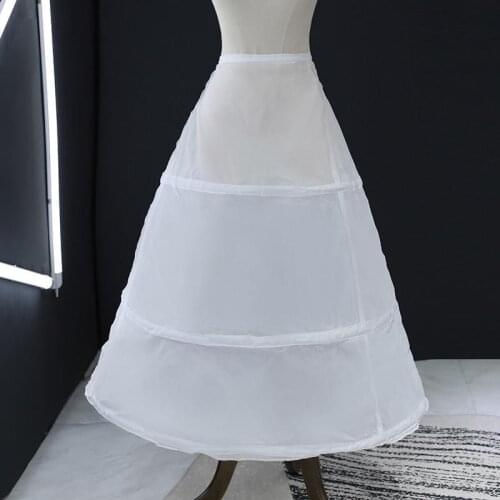 Hoop Petticoats For Wedding Dresses Women Underskirt white crinoline jupon 2022