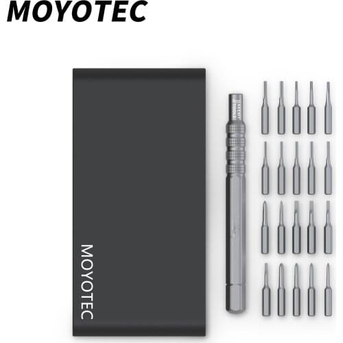 MOYOTEC 20 In 1 Precision Screwdriver Set Multifunctional Hand Tools Set For Computer Mobilephone Game Machine Repair