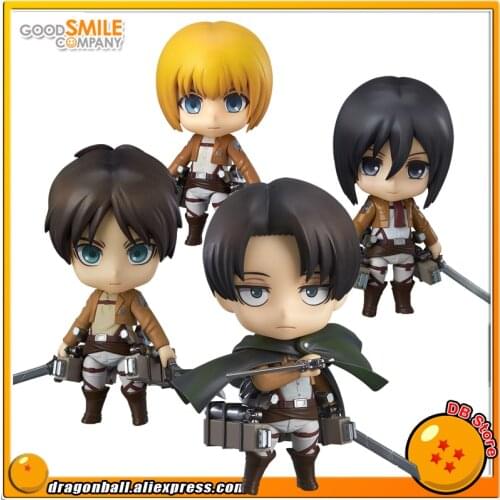 SALE0a"Attack on Titan" Original Good Smile Company GSC Action Figure - Armin Arlert Ackerman Eren Yeager