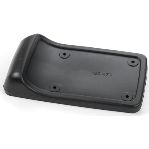 SHINEKA ABS Black Car Exterior Decoration USA Rear License Plate Bracket Holder For Jeep Wrangler TJ 1997-2006 Car Styling