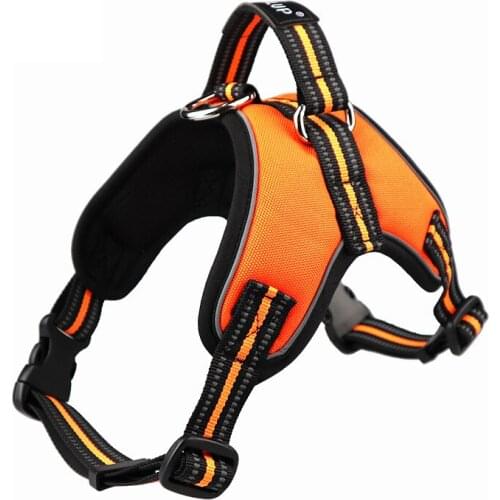 3 Type Durable Pet Dog Harness Reflective Collar Nylon Big Small Large Dog Harness Vest Dogs Supplies Pitbull Dog Accessories