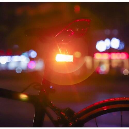 USB Bicycle LED Rear Tail light Waterproof Bike Taillight Bicycle Turn Signal Safety Warning Light Bike Accessories Rear Light