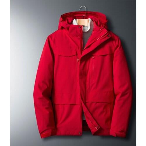 Winter Thicken Warm Men Down Jacket Cotton Long Hooded Trend Coat Casacos Mens New Fashion Parkas Jackets Clothing Plus Size 8XL