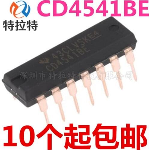 10pcs/lot CD4541BE DIP14 CD4541 DIP 4541BE DIP-14