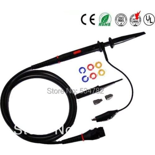 2PCS P7250 New 200MHz 1X/10X Oscilloscope Clip Probes Accessory Pack 13103
